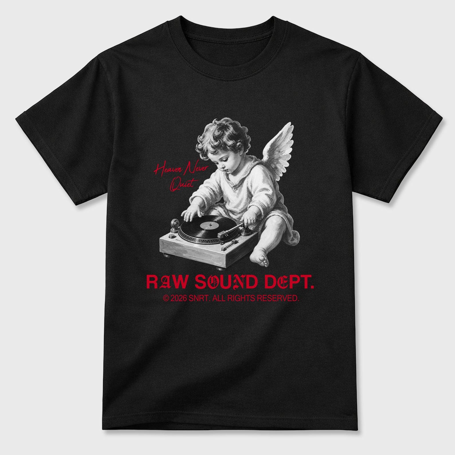 Raw Sound Dept Graphic Tee - best T-Shirts to wear with jordans 12s Bloodline 3XL