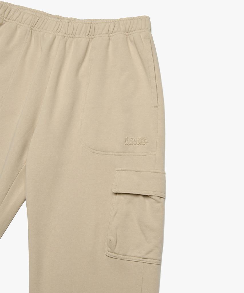 LMC Washed Og Applique Cargo Sweat Pants Beige