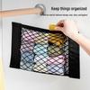 Car Trunk Storage Net with Magic Sticker for Fire Extinguisher