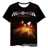 New Fashion Men/Women Helloween Band Short Sleeve T-Shirt Casual Hip Hop Summer Round Neck T Shirt Tops