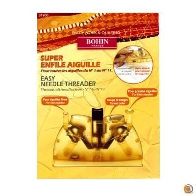 Enfile aiguille - BOHIN - 3en1 - Automatique - Coupe fil - Ramasse aiguilles intégré