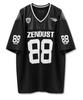 ZENDUST Chrome Play Football Jersey T-Shirt Black