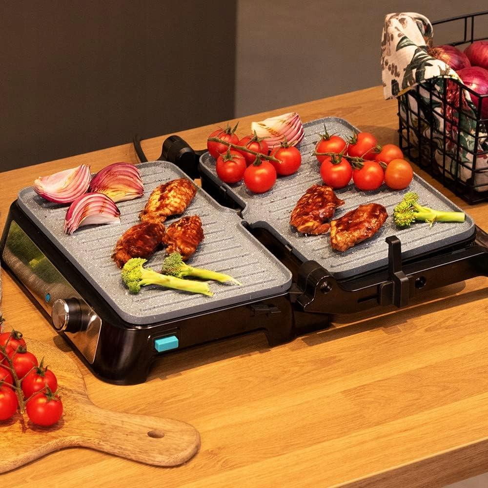 Cecotec Rock'N Grill 1500 Take&Clean Stone Electric Grill