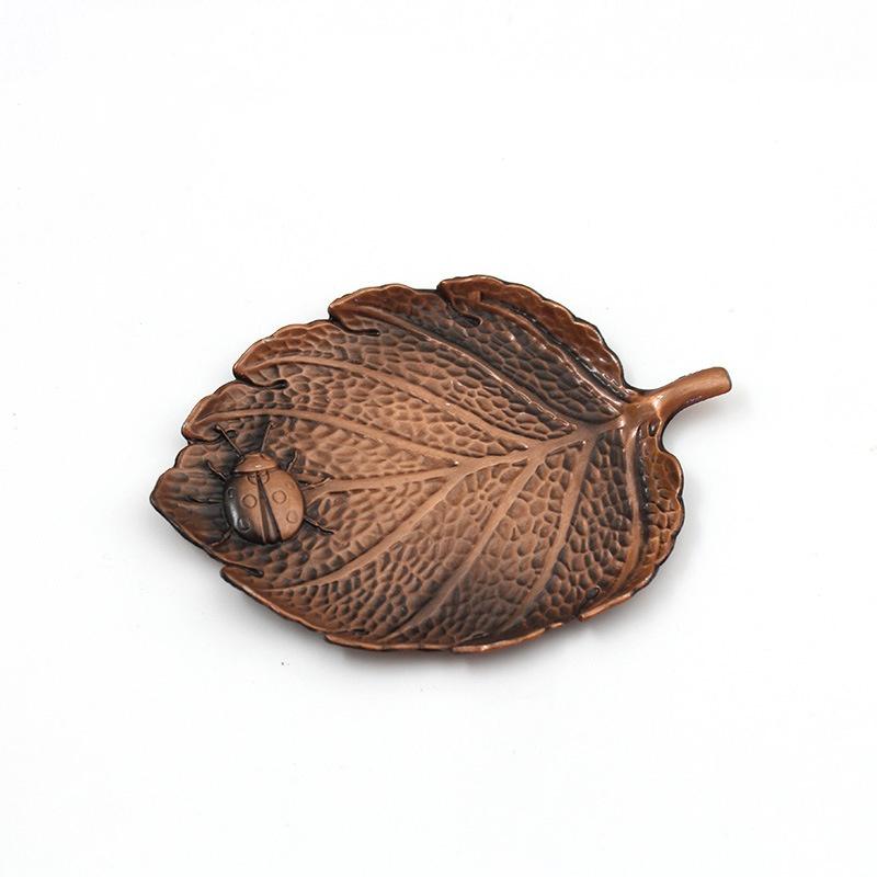 

Подставки под чайный сервиз Tree Leaf, подстаканники, держатели для чашек, водонепроницаемые, нескользящие, коврики, винтажные, классические, сплавные, аксессуары для дома, кухня