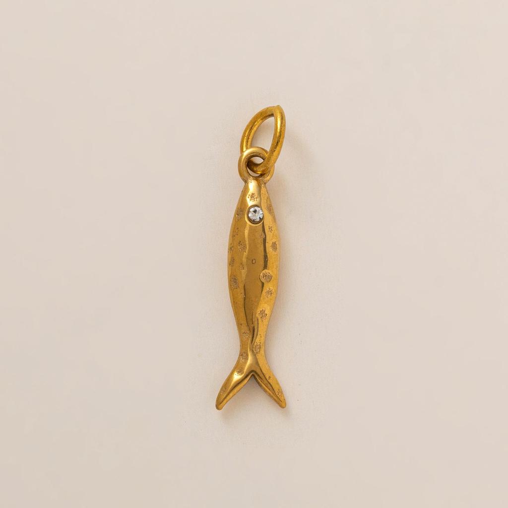 18K Gold Edelstahl Grenzüberschreitendes Anhänger: DIY-Serie nach Maß für Frauen