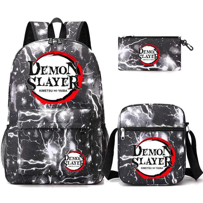 Anime Cosplay Velkokapacitní Bookbag Batoh Kreslený Laptop Unisex Studenti Chlapci Dívky Školní taška Cestovní ruksak Outdoorová taška