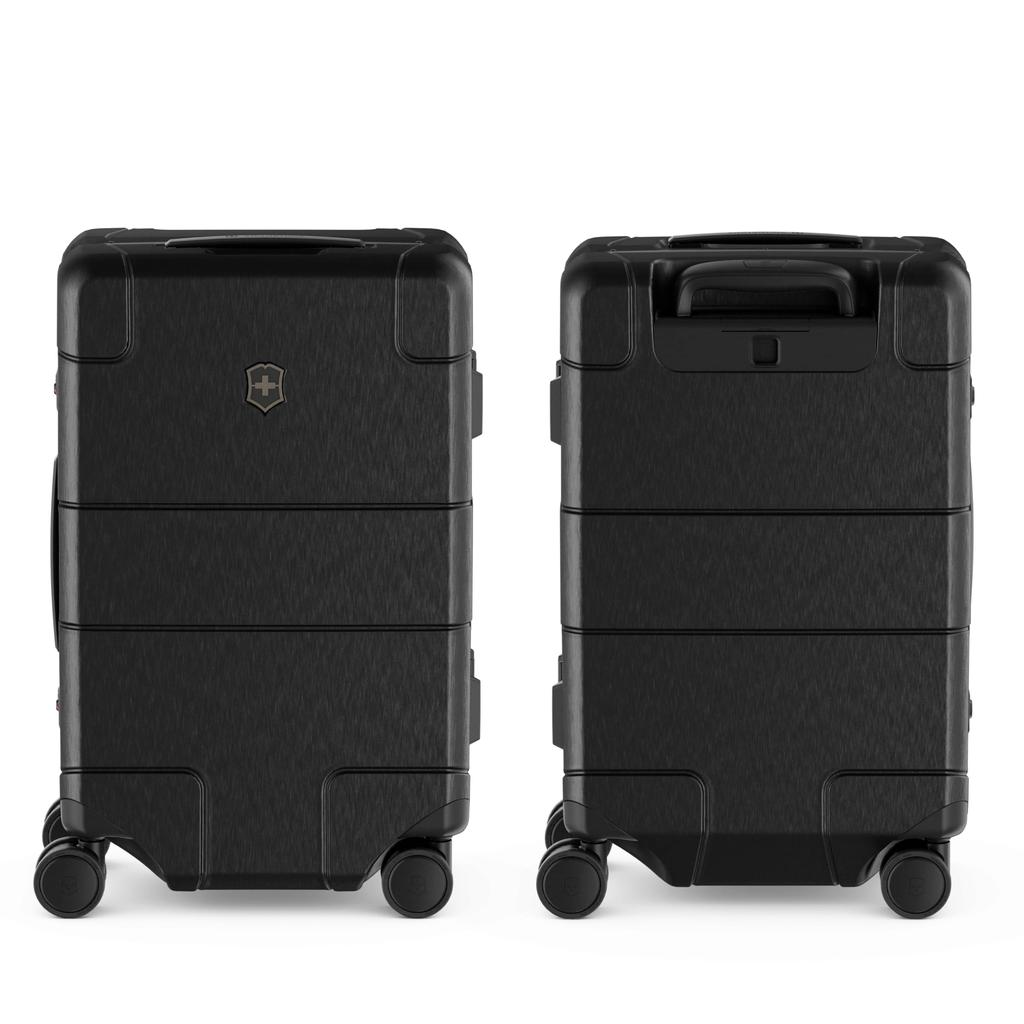 Victorinox Frequent Flyer Strapazierfähiger Aluminiumrahmen und robustes Polycarbonat mit Hartschale Business Business International TSA Dual Schwarz Lexicon-Frame