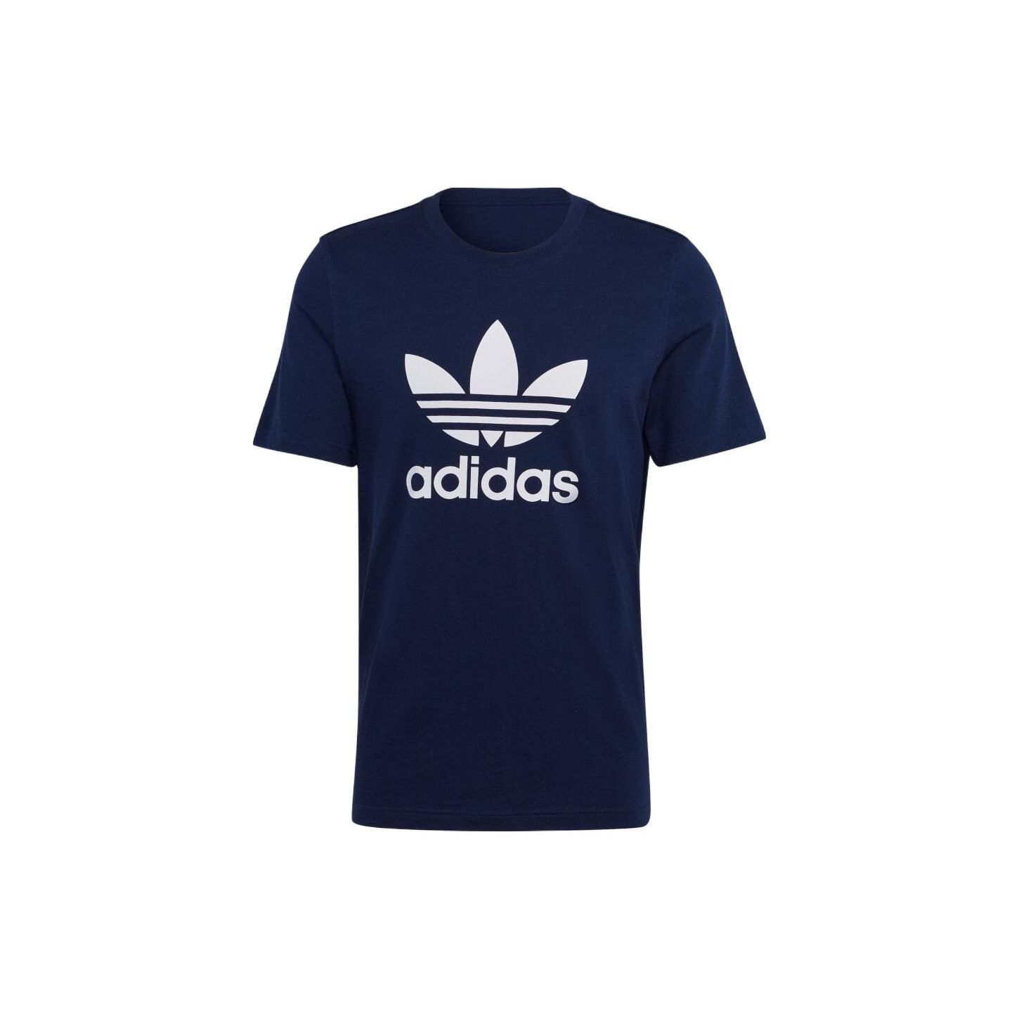 

Adidas Originals Трилистник с логотипом и принтом с круглым вырезом Мужские топы Синие HK5226
