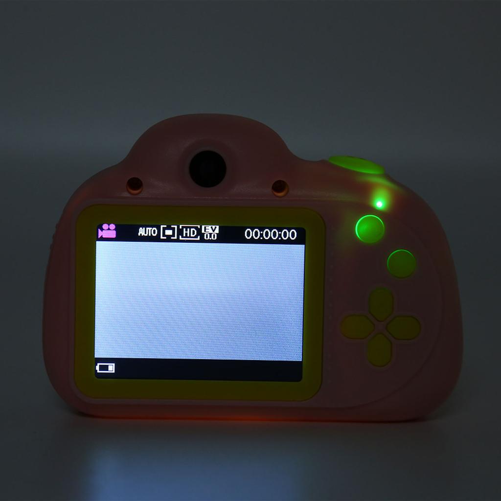 Kids Selfie Camera 2.4 Inches Rechargeable Kids Digital Toy Camera with Storage Card for 3 to 12 Year Old Boy
