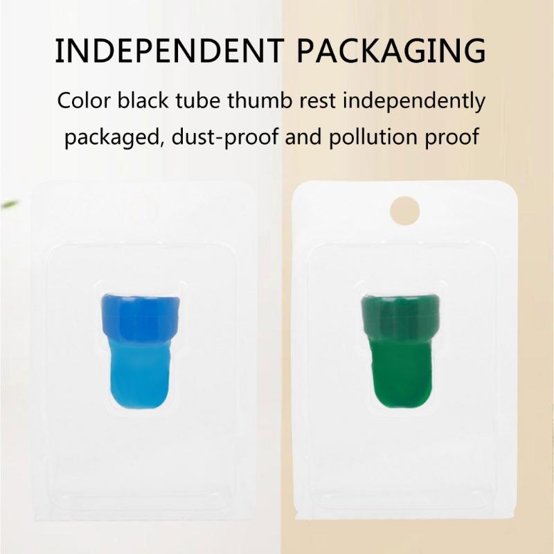 Soft Colorful Silicone Thumb Protectors Clarinet Finger Rest Cushion Finger Holder Clarinet Thumb Rest Pad Protector