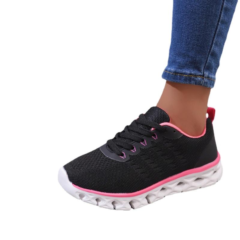 Модные вязаные кроссовки для женщин — фото 4