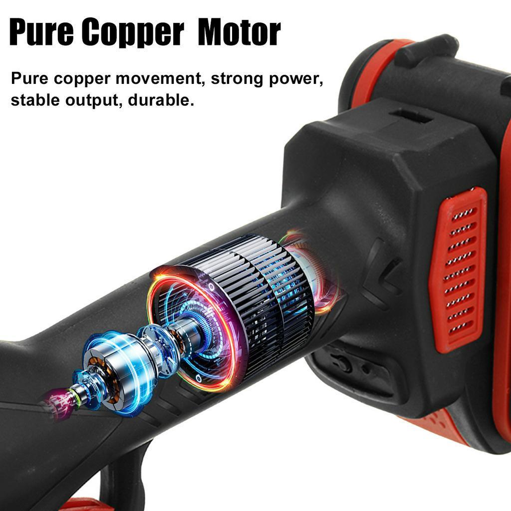 220W 98V Cordless Pruner Lithium-ion Pruning Shear 15000mAh Fruit Tree Bonsai Pruning Electric Tree Branches Cutter Landscaping