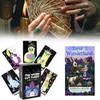The Weird Cat Tarot In Wonderland Cards Set With Colorful Box For Divination And Entertainment