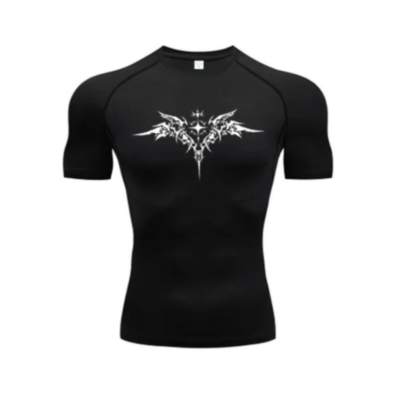 Ultra-Light Compression T-Shirt Men Short Sleeve Sport Tee Fitness Running Comfortable Sportsear Elastic Quick Dry Jogging Top