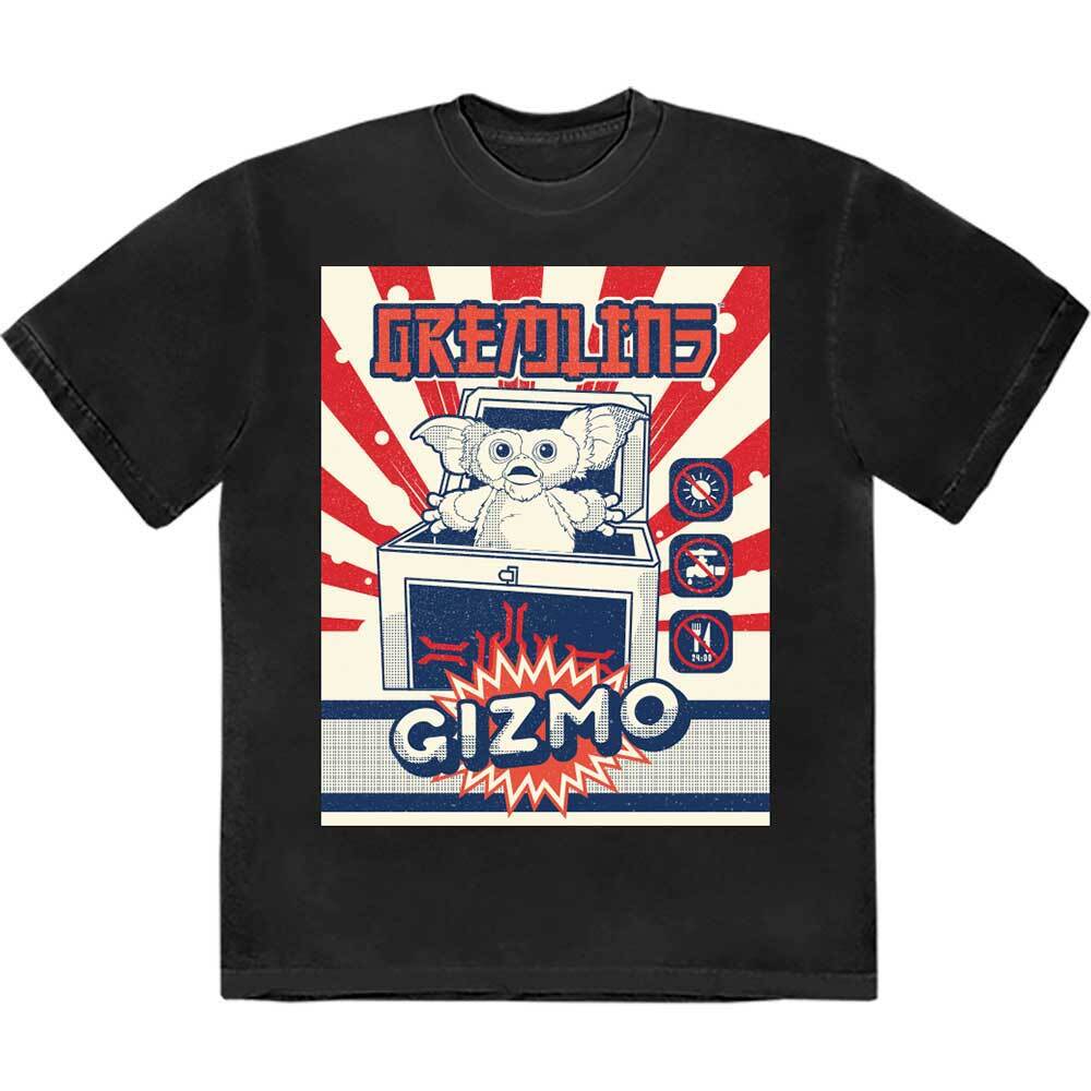 Gremlins Unisex T-Shirt Gizmo Japanese Advert S