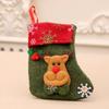 Knitting Christmas Socks Candy Bag Christmas Tree Decorations Christmas Gift Bag  New Year