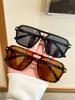 2PCS Large Frame Froggy Sunglasses Men's Outdoor Fitness Beach Sun Protection Women's Driving Glasses Couple Style