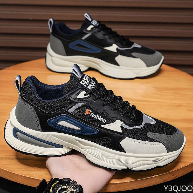 Fashion Large Size new Men's Casual comfortable Shoes Platform Fashionable versatile Male Sneakers Men Mesh breathable Running Shoes