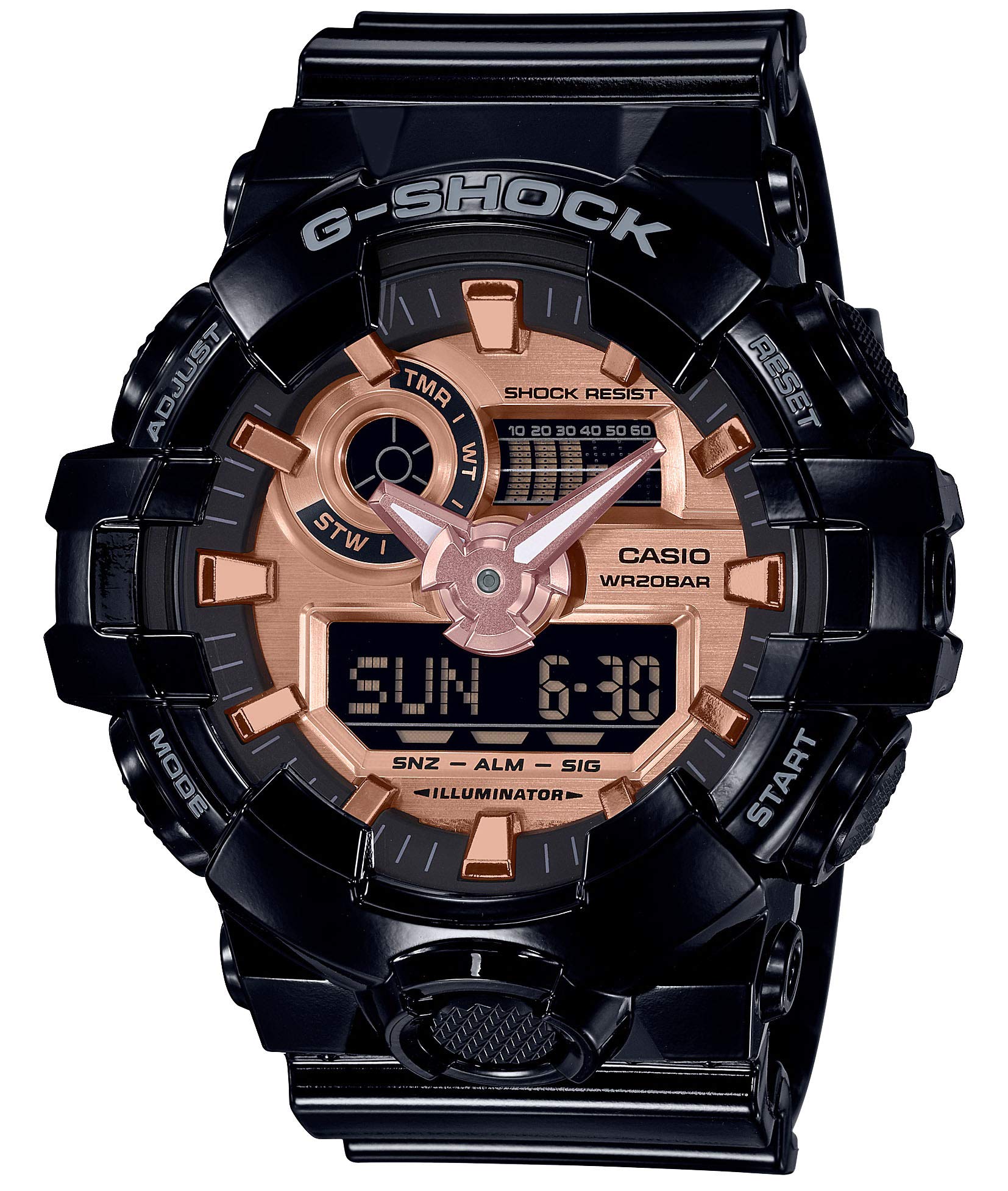 

Watch GOLD Black [Casio] G-Shock BLACK&ROSE GA-700MMC-1AJF Men s