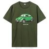 Classic Car Tops T Shirt Classic Car Pattern TShirt For Unisex Creative Graphic Clothing Oneck Custom Printed Cotton Tshirt