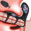 3-ring Sucking Clit Stimulator Delayed Ejaculation Penis Ring Male Masturbator Remote Control Cock Ring Vibrator Sex Toys Clitoral Anal Stimulation