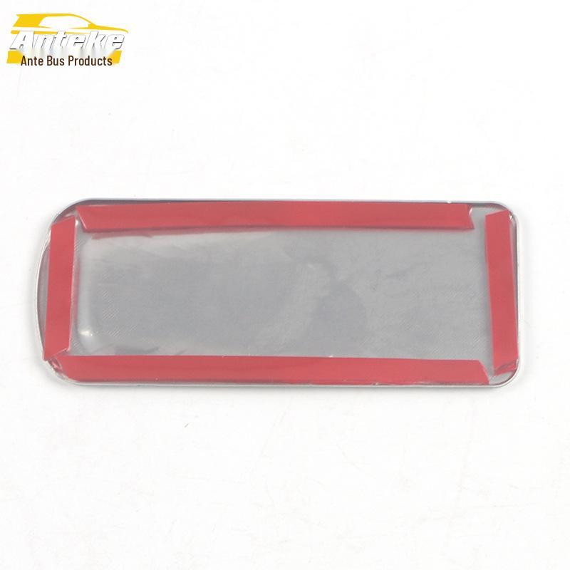 C-Series Glove Box Speaker Cover: Stainless Steel Decorative Sticker Accessory