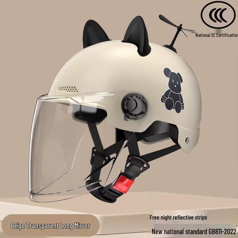 Casco Eléctrico Unisex para Bicicleta y Patinete Certificado 3C, Seguro y Ajustable, Protección Solar, Uso en Todas las Estaciones