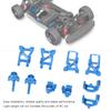 RC Car Upgrade Kit Portable RC Car Aluminum Alloy Upgrade Parts Kit for   4 Tec C8 1Celsius10 Flat Sports Car
