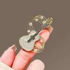 2024 Stylish Musical Note Guitar Brooch for High-End Suit and Corsage Accessories