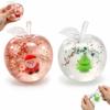 Soft Squeeze Material Pinching Toy Apple Shaped Squeezable Toy  Stress Relief
