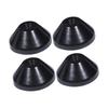 Speaker Shock Absorbing Foot Mats Elastomer Damper Vibration Isolation Feet Silicone for Turntable Amplifiers Recorders