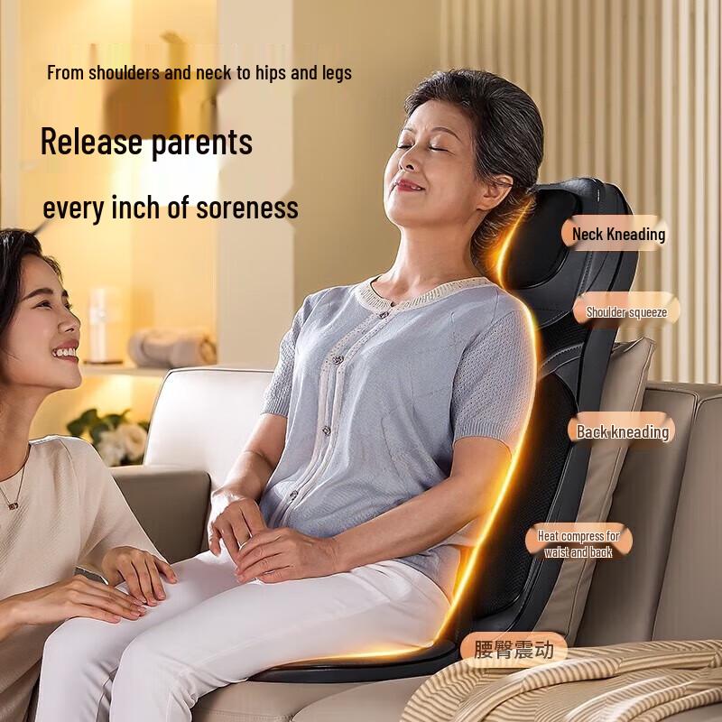 Aux Deep Kneading Heat Therapy Massager