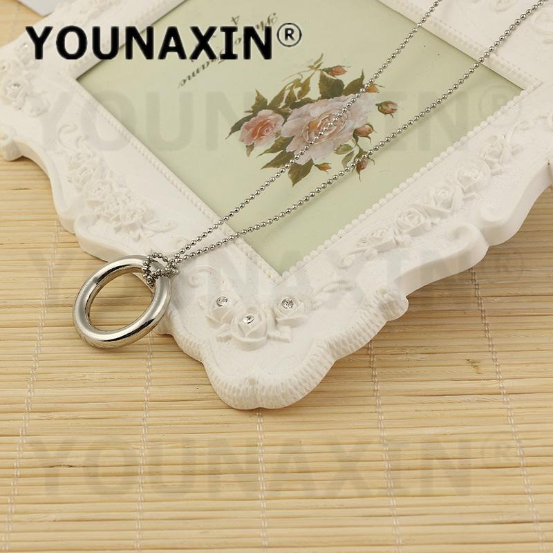 Child Magician Magic Tricks Magic Props Magic Toys Silver Color Bead Chain Ring Round Heart-shaped Necklace Birthday Gift Valentine's Day Gift