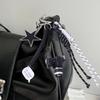 Creative Camera Star Keychain For Women Hand Woven Nylon Rope Bag Charm Aesthetic Bag Accessories Backpack Pendant