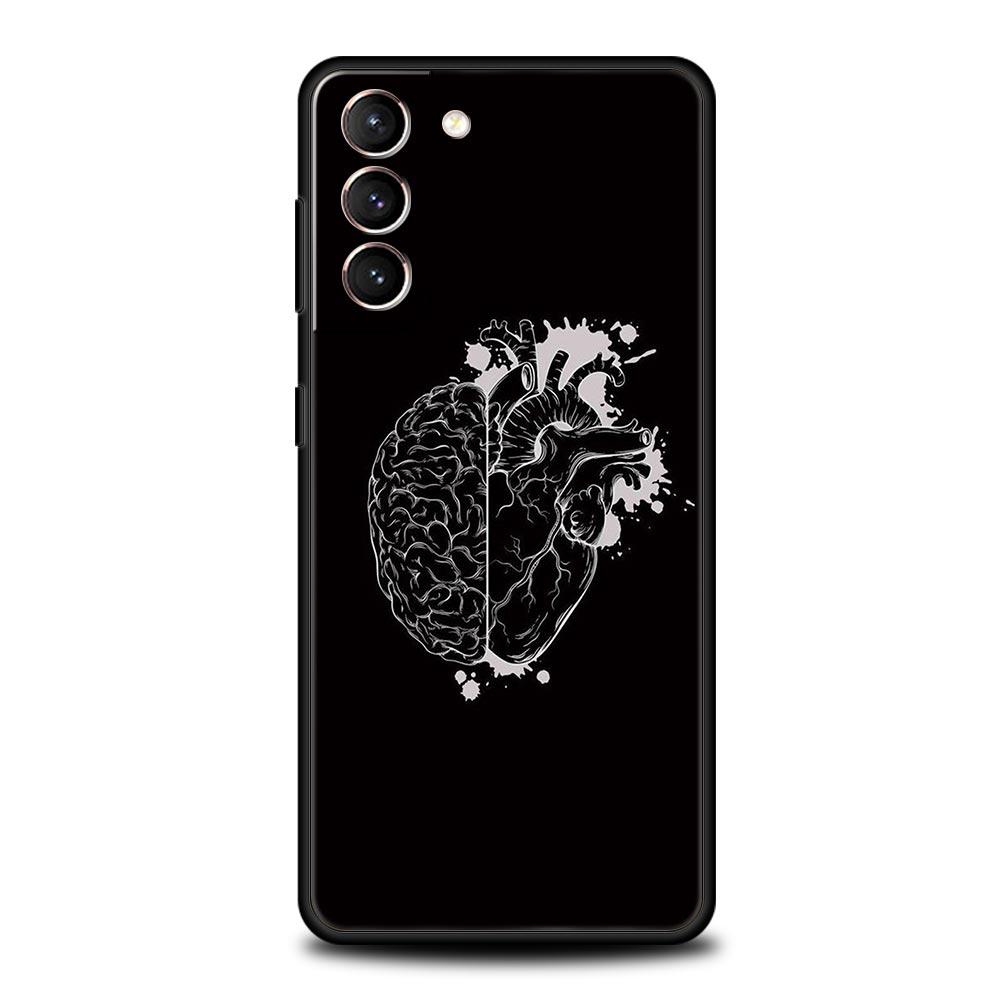 Moon Tarot Cat Aesthetic Soft Phone Case For Samsung Galaxy S23 S22 S21 S20 FE Ultra 5G S10 S10E S9 S8 Plus 10 20 Cover Bumper