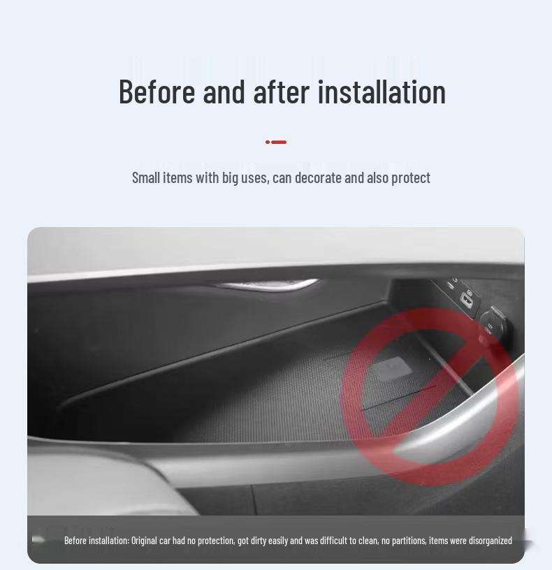 Changan Qiyuan Q06 Center Console Storage Box & Glasses Holder for 26 Models