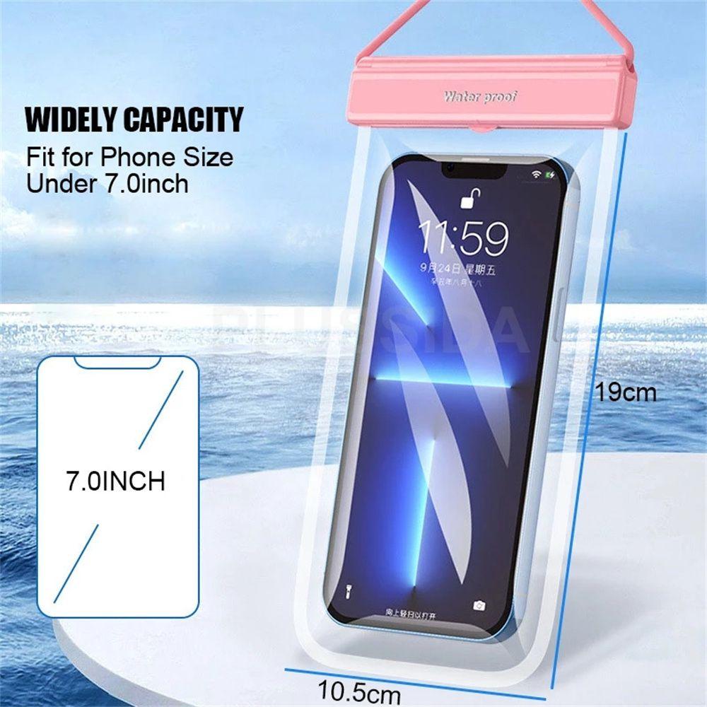 Universal Protector Under 7.0 inches Waterproof Phone Case Swimming Case Phone Pouch Mobile Phone Cover