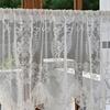 Stylish Designs Polyester Sheer Curtain With Rod Pocket for Privacy and Gentle Light