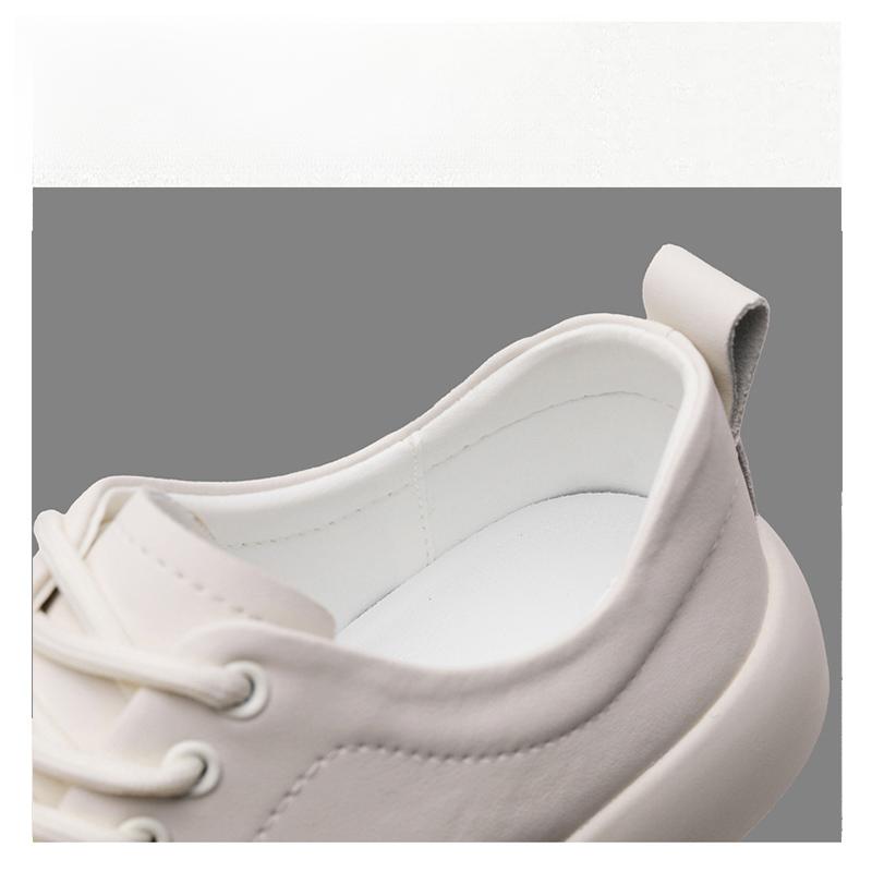 Men's Genuine Leather Business Casual Shoes Youth Fashion Casual Platform Shoes Men's All-match Outdoor Breathable Shoes Soft Wedding Shoes