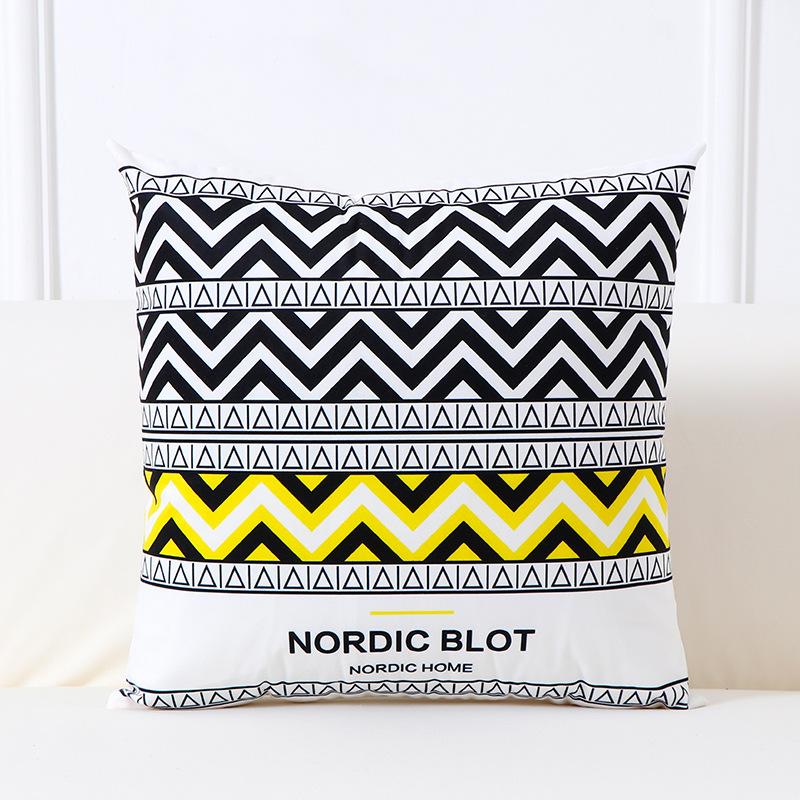 Pillow Cushion Office Waist Cushion Living Room Chair Sofa Waist Cushion Nordic Ins Style Simple and Modern