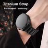 Luxury Titanium Metal Strap for Huawei Watch 3 Band GT 2 Pro GT2 22mm Steel Band for Samsung Watch 3 45mm S3 Business Bracelet