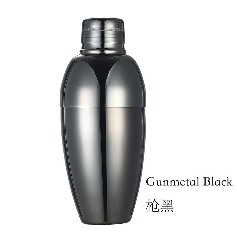 500ml 3Pieces Vintage Cocktail Shaker Bar Shaker Cobbler Shaker Bar Tools