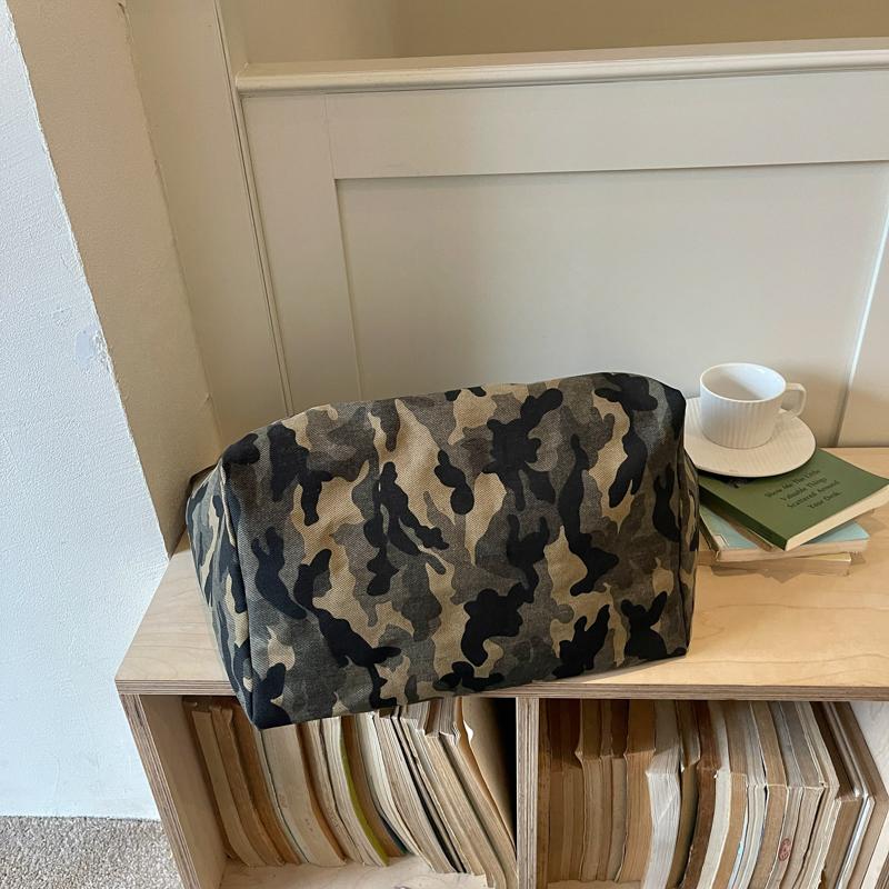 Borsa a Spalla Grande Capacità Borsa Tote Mimetica Borsa da Lavoro da Donna