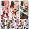Coque de téléphone Anime Genshin Impact Pour Xiaomi Redmi Note 14 13 14S 12S 12 11S 11T 11E Pro Plus 10S 10 9S 9 Art Coque Personnalisée Cap