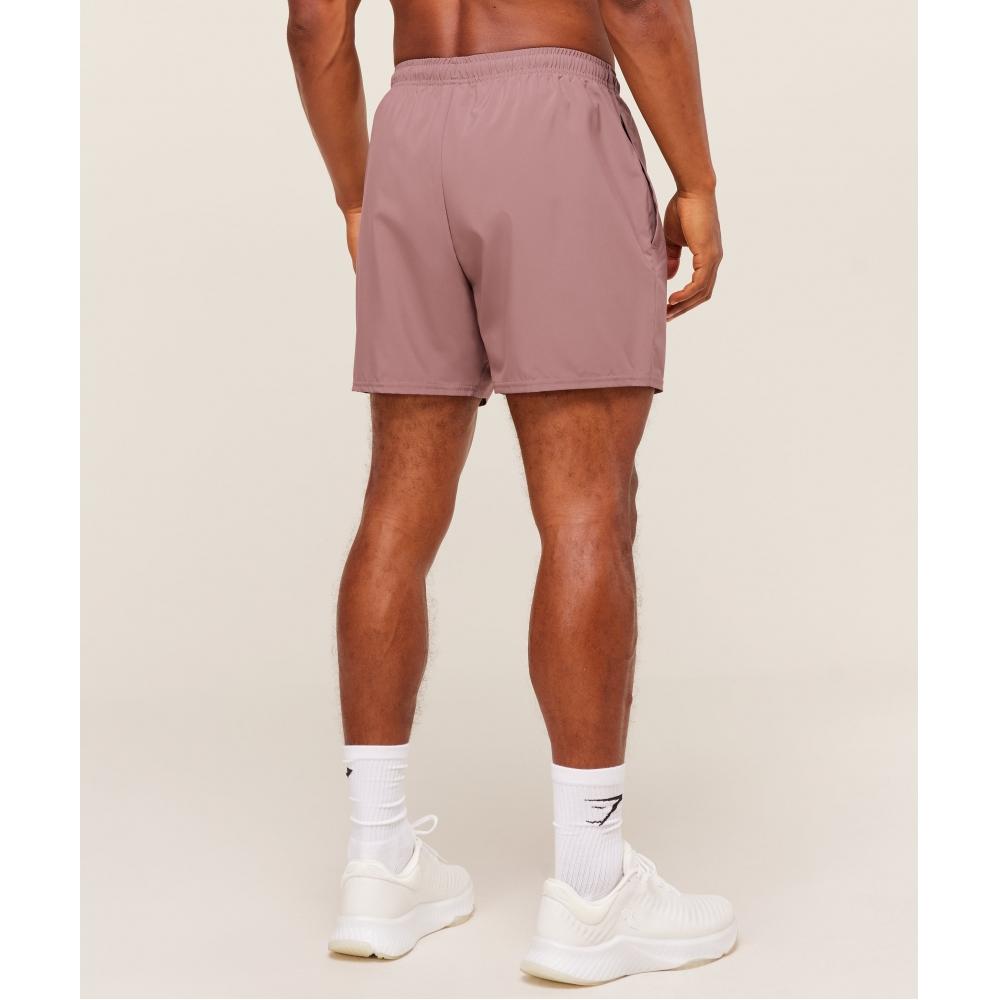 Gymshark Arrival 5  Shorts Chestnut Pink A2a1m Kcpn