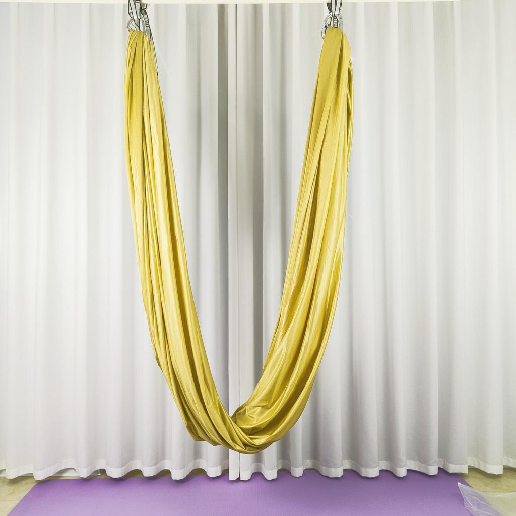 Seamless Elastic Aerial Yoga Hammock - 2.8m Anti-Gravity Flying Dance Swing Fabric