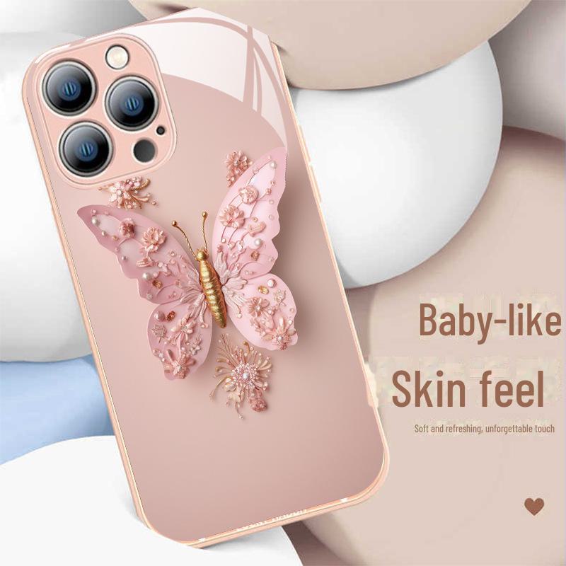 

Чехол для телефона Red Glass Fairy Butterfly Net для серий Huawei Mate и Nova P30PRO