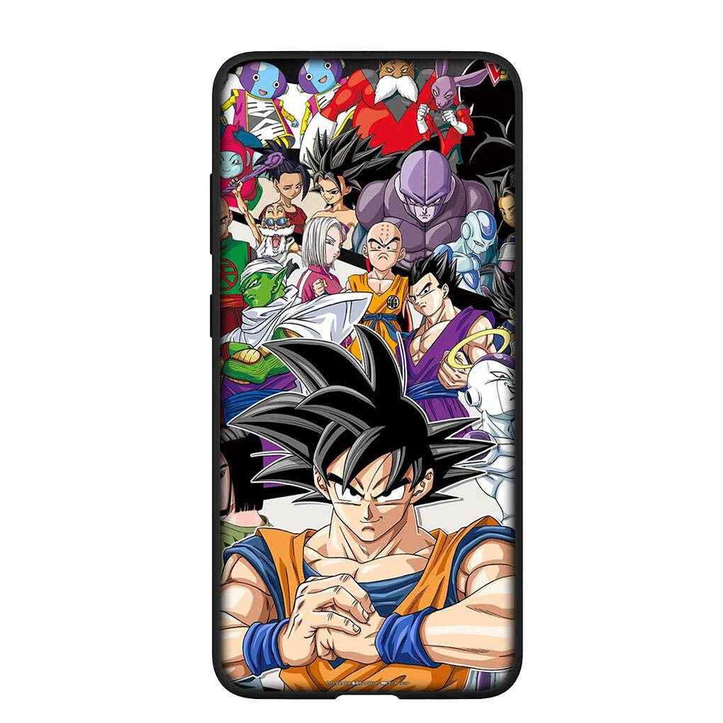 Phone Case for iPhone 17 16 15 Plus Xiaomi Poco F8 F7 X7 X6 M8 C85 C75 C71 Redmi Note 14 12 11 13 Pro Max 14C 13C 15C Cartoon Dragon Ball Z Goku Cover