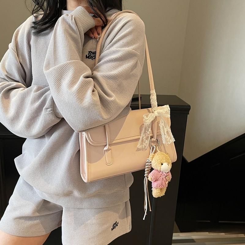 IELGY Ladies Underarm Bag Large Capacity Summer Simple Casual Commuter One Shoulder