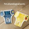 Dog Diapers Physiological Pants Washable Female Dog Shorts Soft Girl Dogs Pants Pets Underwear Sanitary Panties XS-2XL